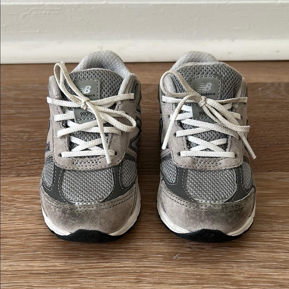 New Balance 990v5 Toddlers' Gray Sneakers